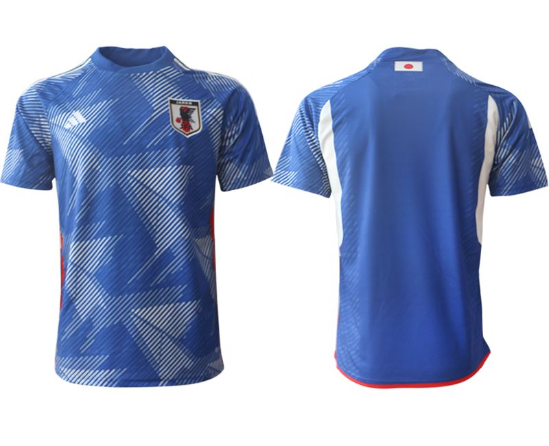 Men 2022 World Cup National Team Japan home aaa version blue blank Soccer Jerseys->brazil jersey->Soccer Country Jersey